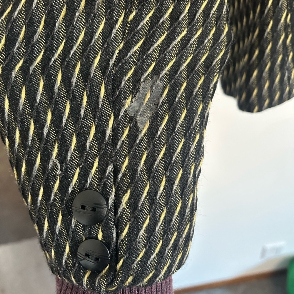 Vintage Wool Textured Blazer - Picture 5 of 5